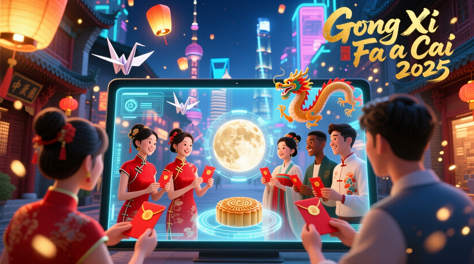 how to celebrate chinese new year online