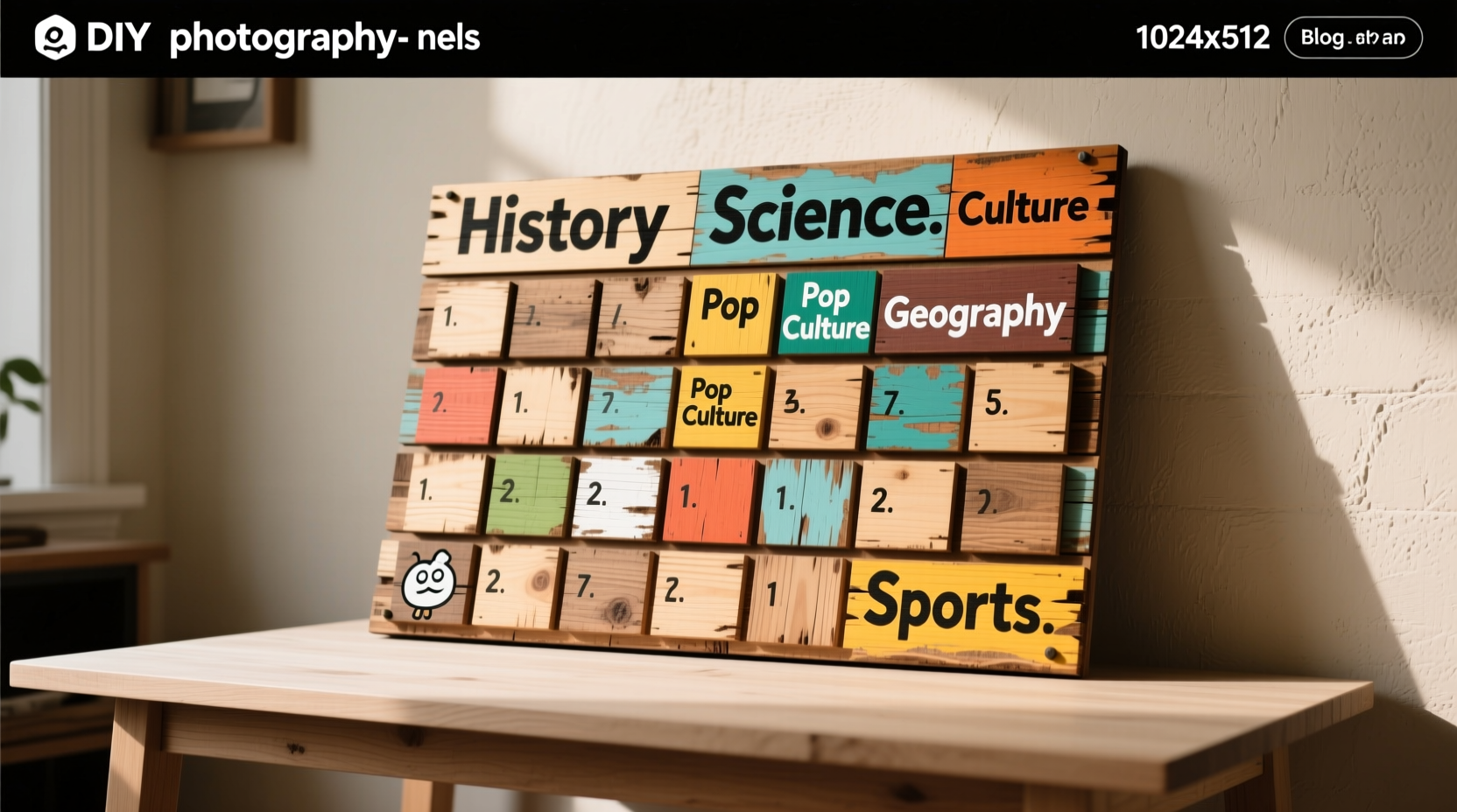 DIY Jeopardy Game Board: Build Your Custom Trivia Setup