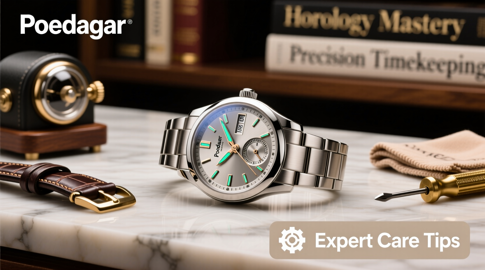 expert tips for proper care and maintenance of your poedagar automatic watch