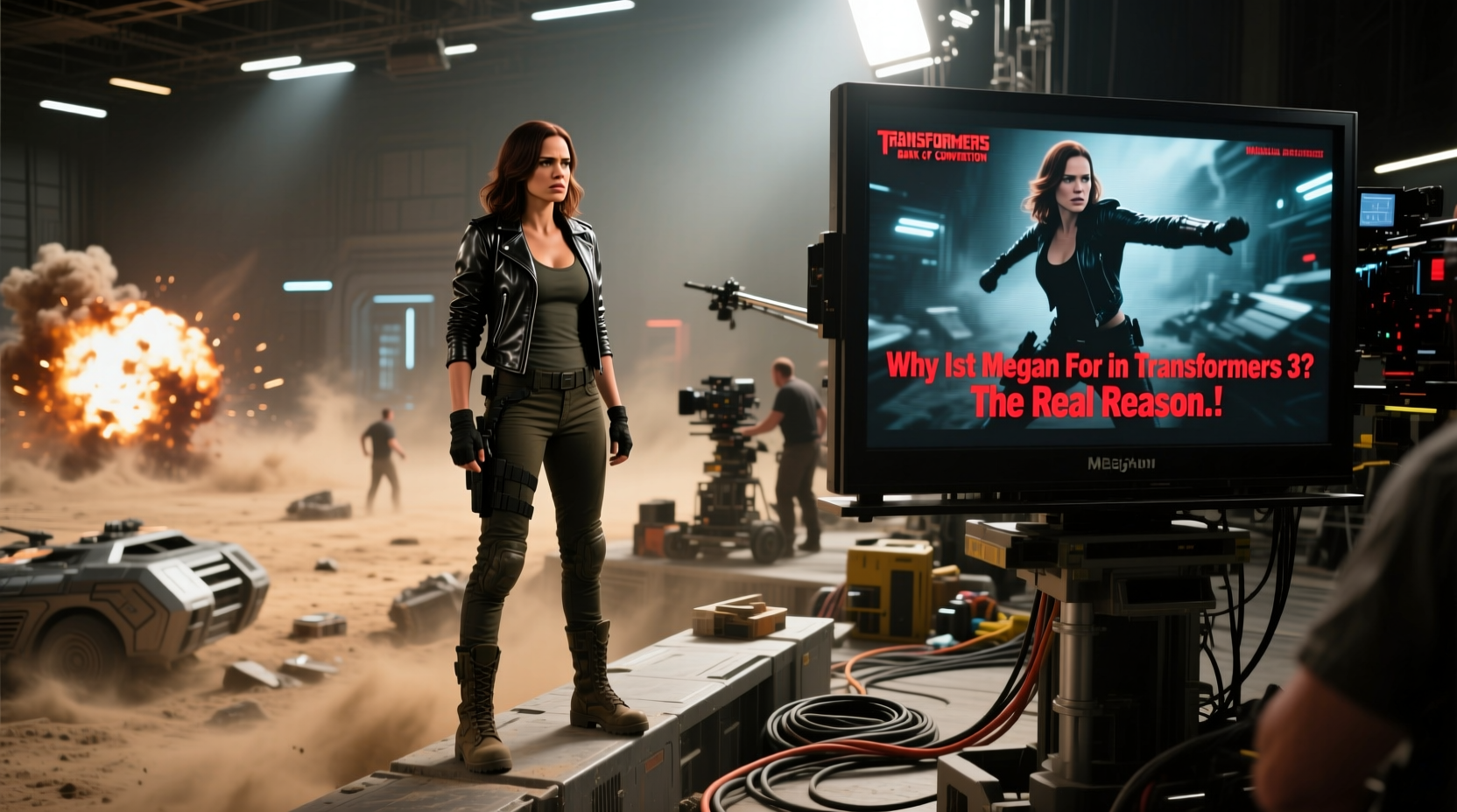 why isnt megan fox in transformers 3 the real reason