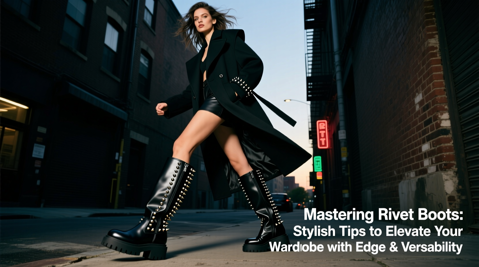 mastering rivet boots stylish tips to elevate your wardrobe with edge and versatility