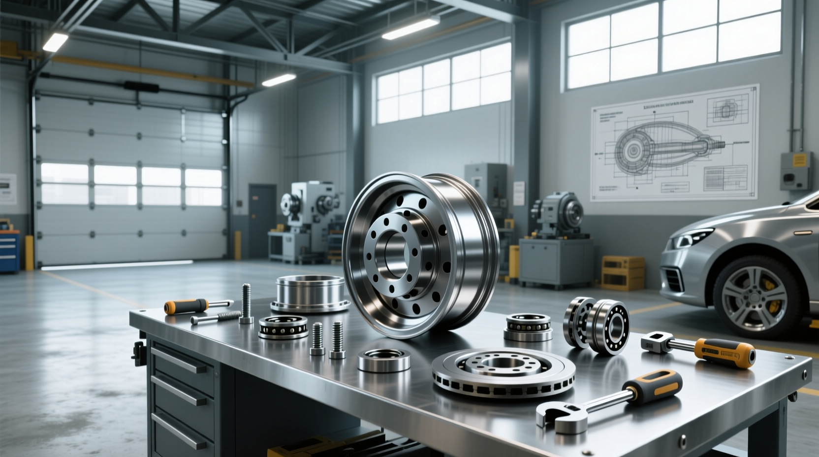 What Is a Wheel Hub Assembly? Diagram, Types, and How to Identify