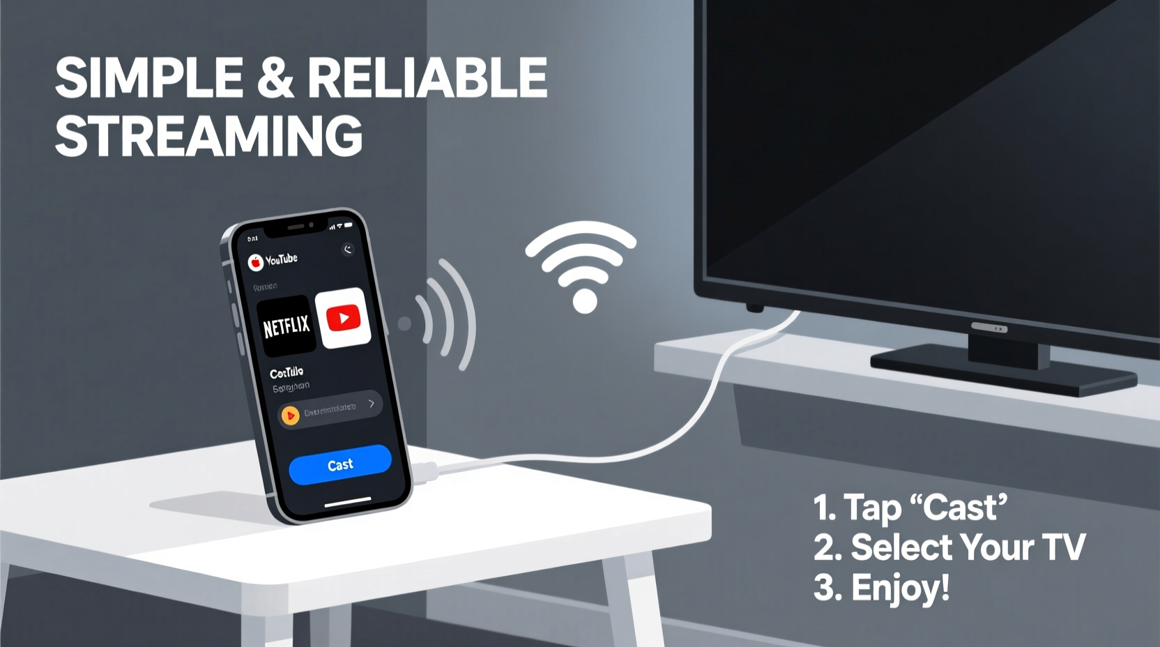 simple and reliable ways to stream from your phone to your tv without hassle