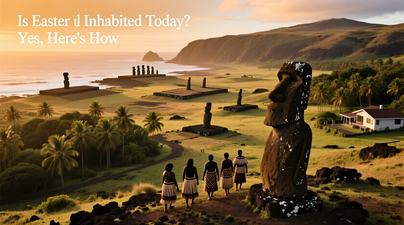 is easter island inhabited today