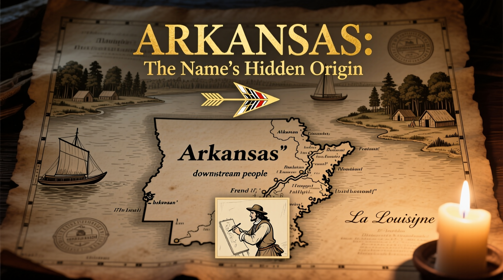 why is arkansas called arkansas unveiling the states name origin