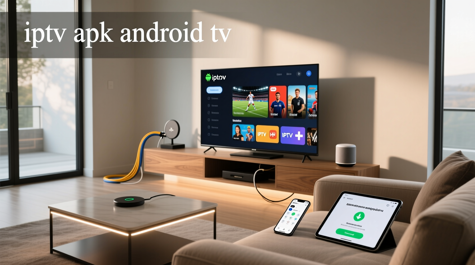 best iptv apks for android tv setup, safety playlist guide