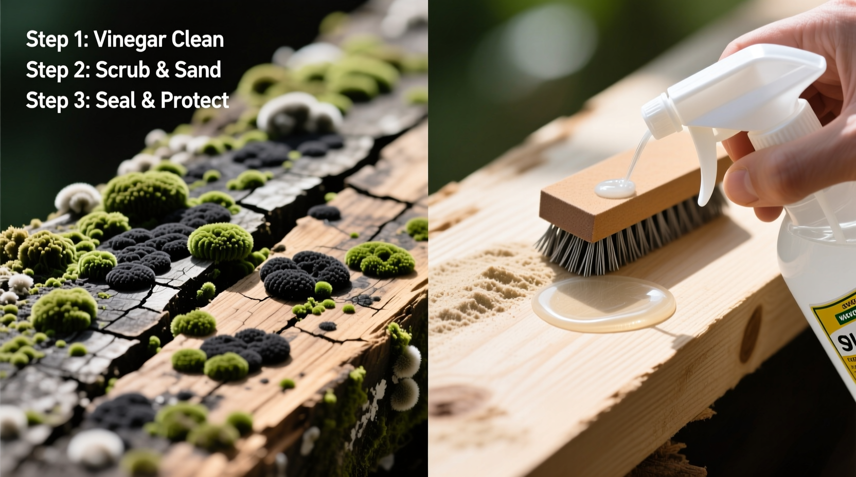 effective solutions for the best way to get rid of mold on wood