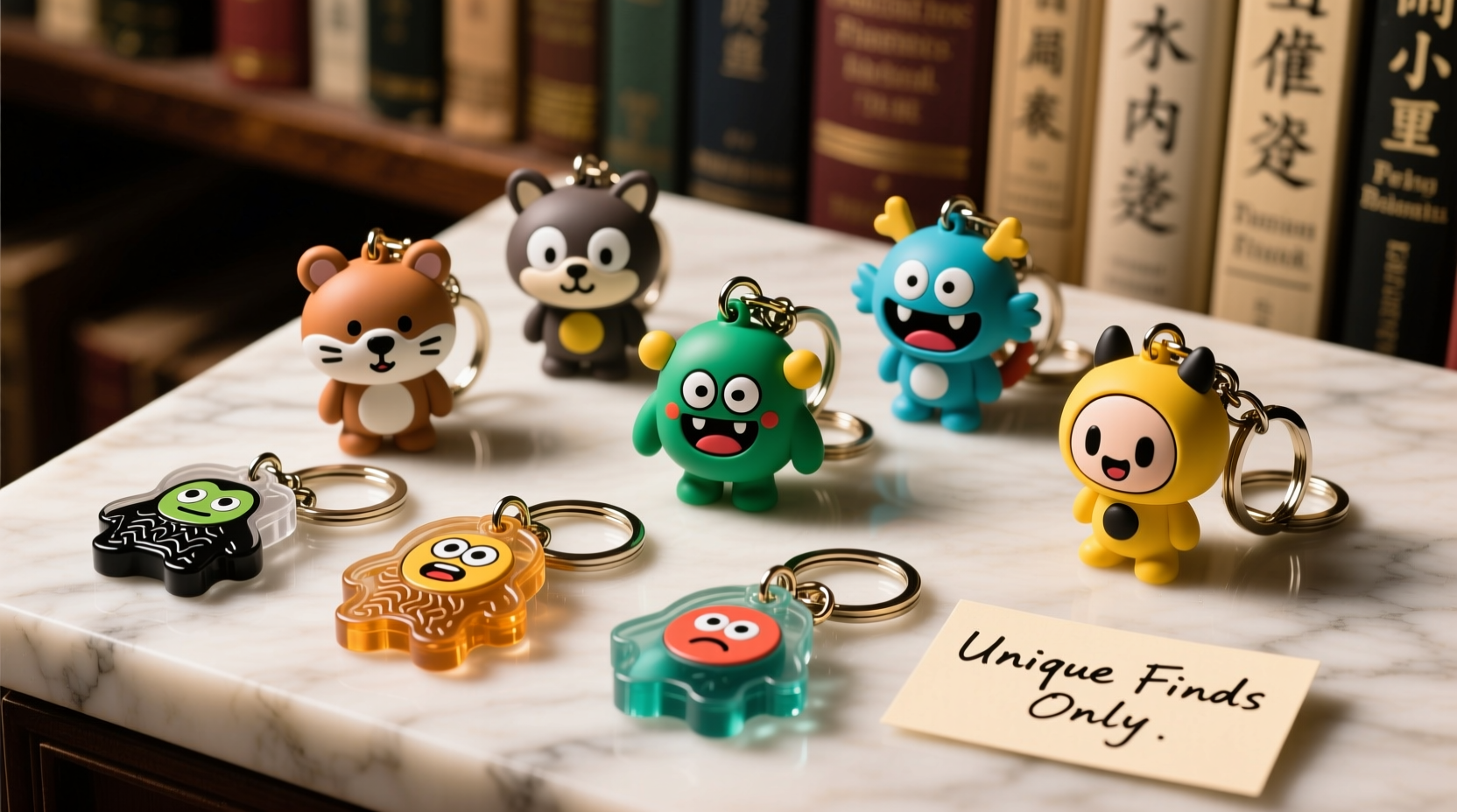 ultimate guide to finding unique cartoon keychains that stand out