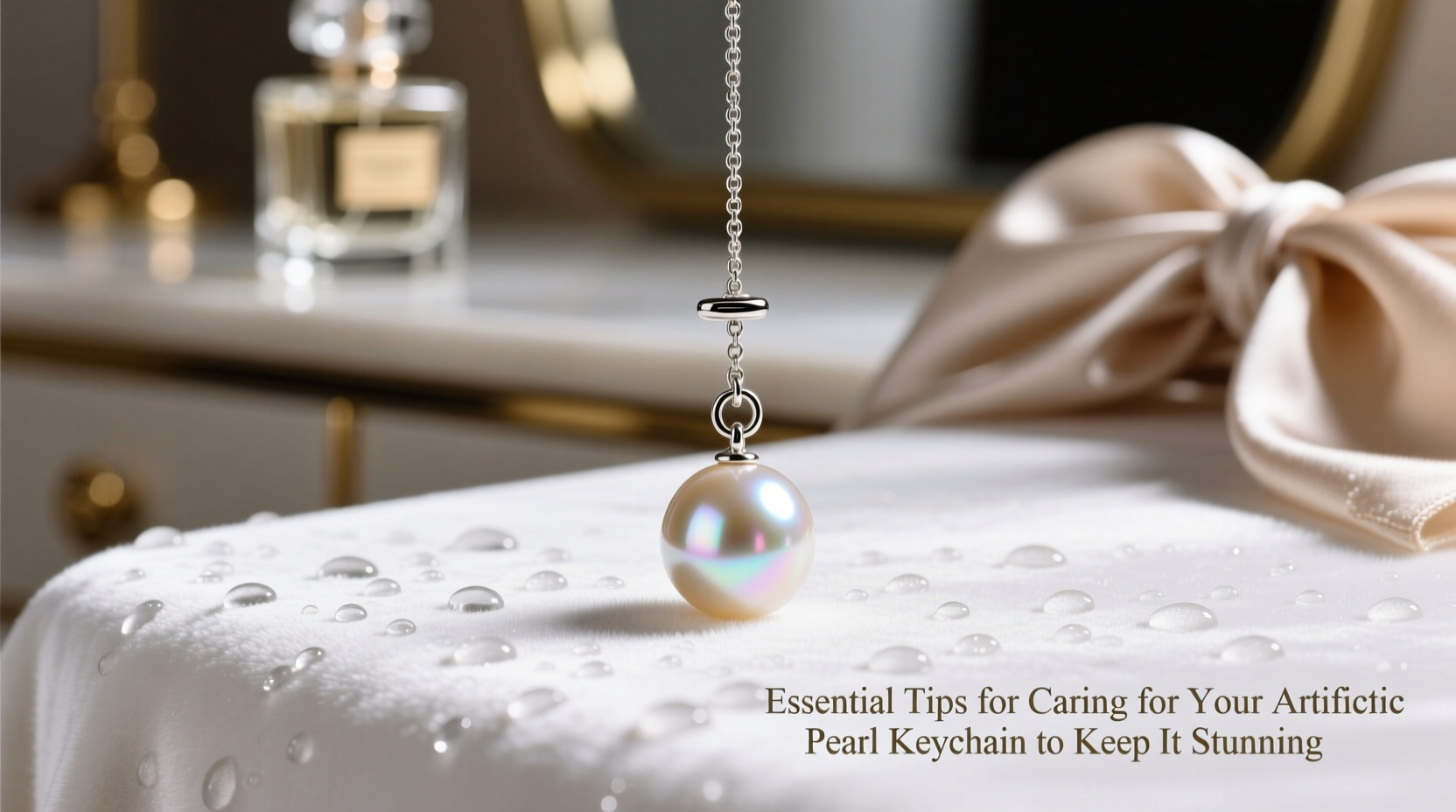 essential tips for caring for your artificial pearl keychain to keep it stunning