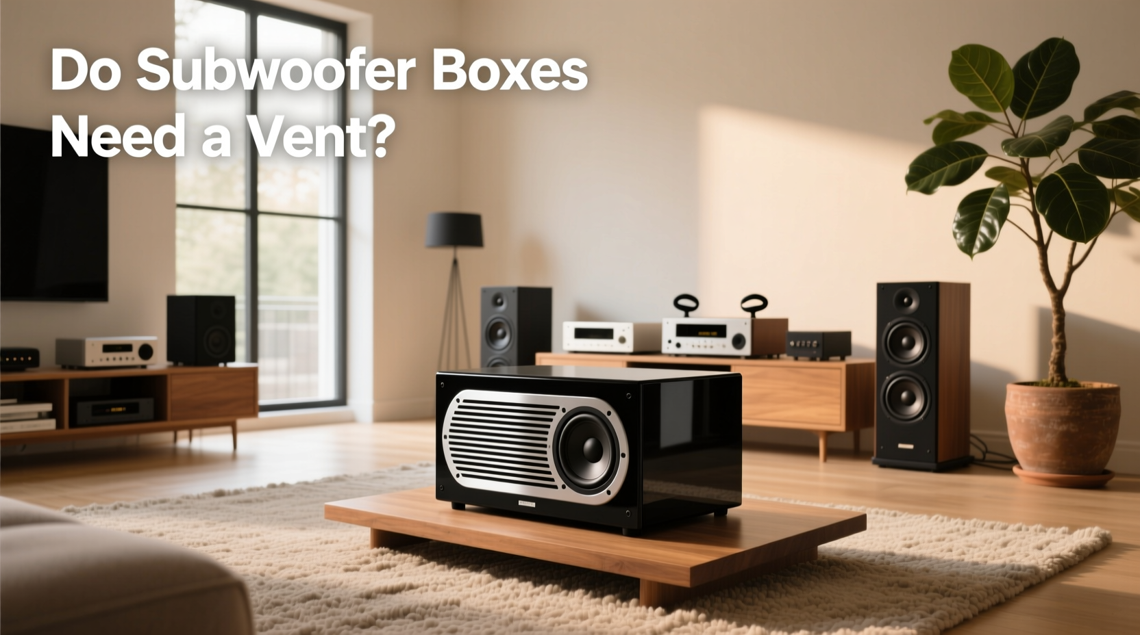 Single 10 Inch Vented Subwoofer Box Guide