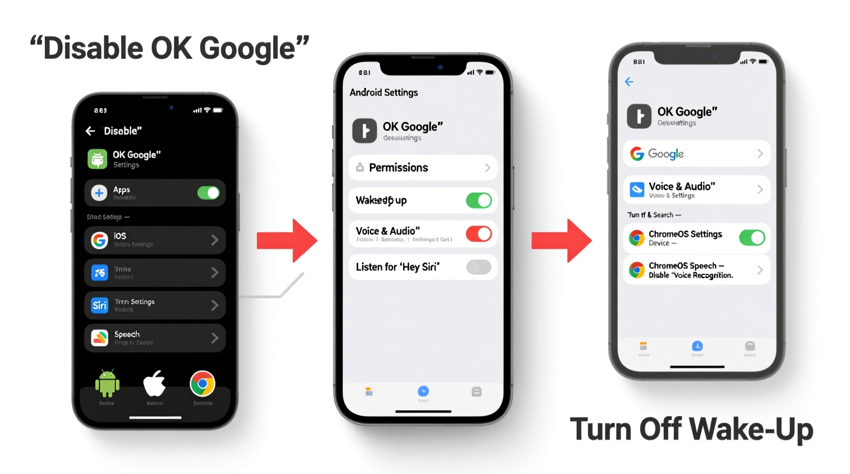 how to completely disable ok google voice activation on any device