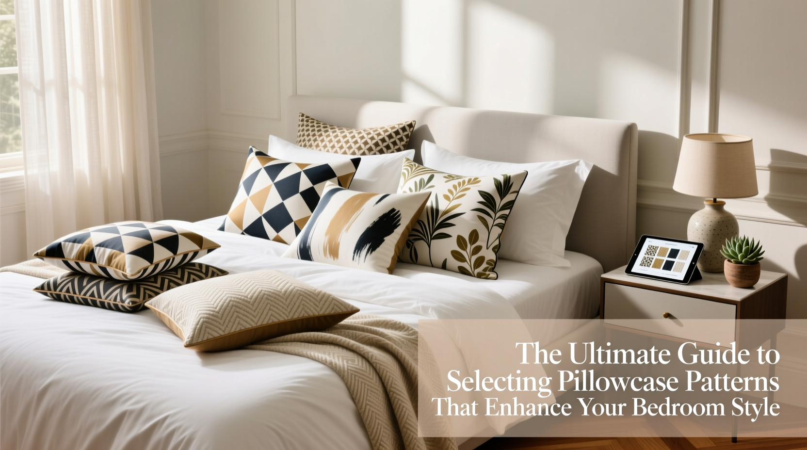 the ultimate guide to selecting pillowcase patterns that enhance your bedroom style