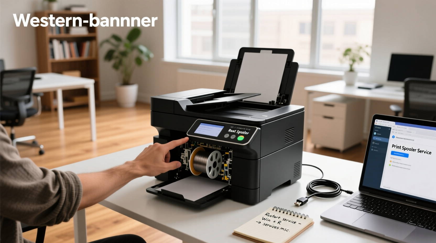 how to reset printer spooler on windows (step by step)