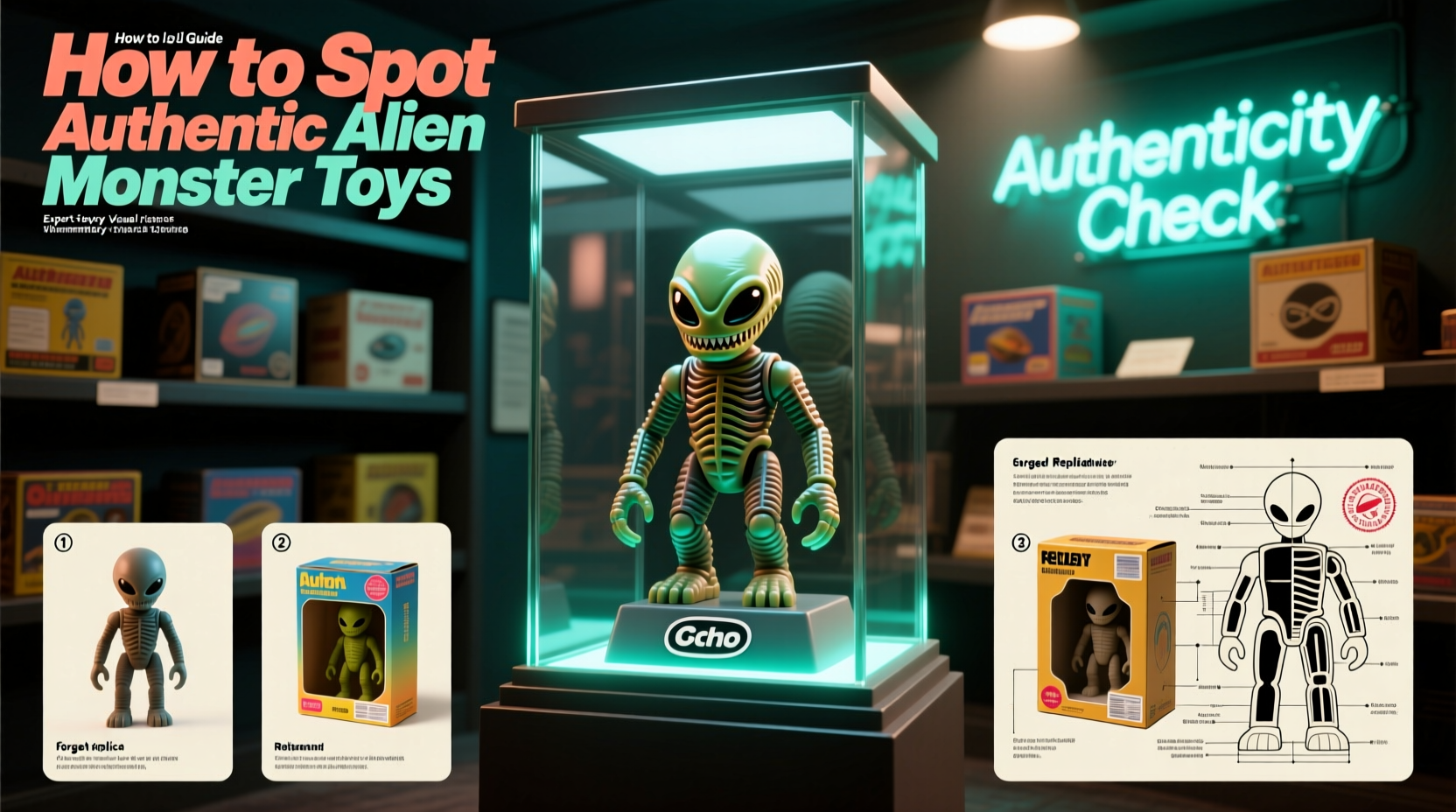 how to spot authentic alien monster toys expert tips for collectors