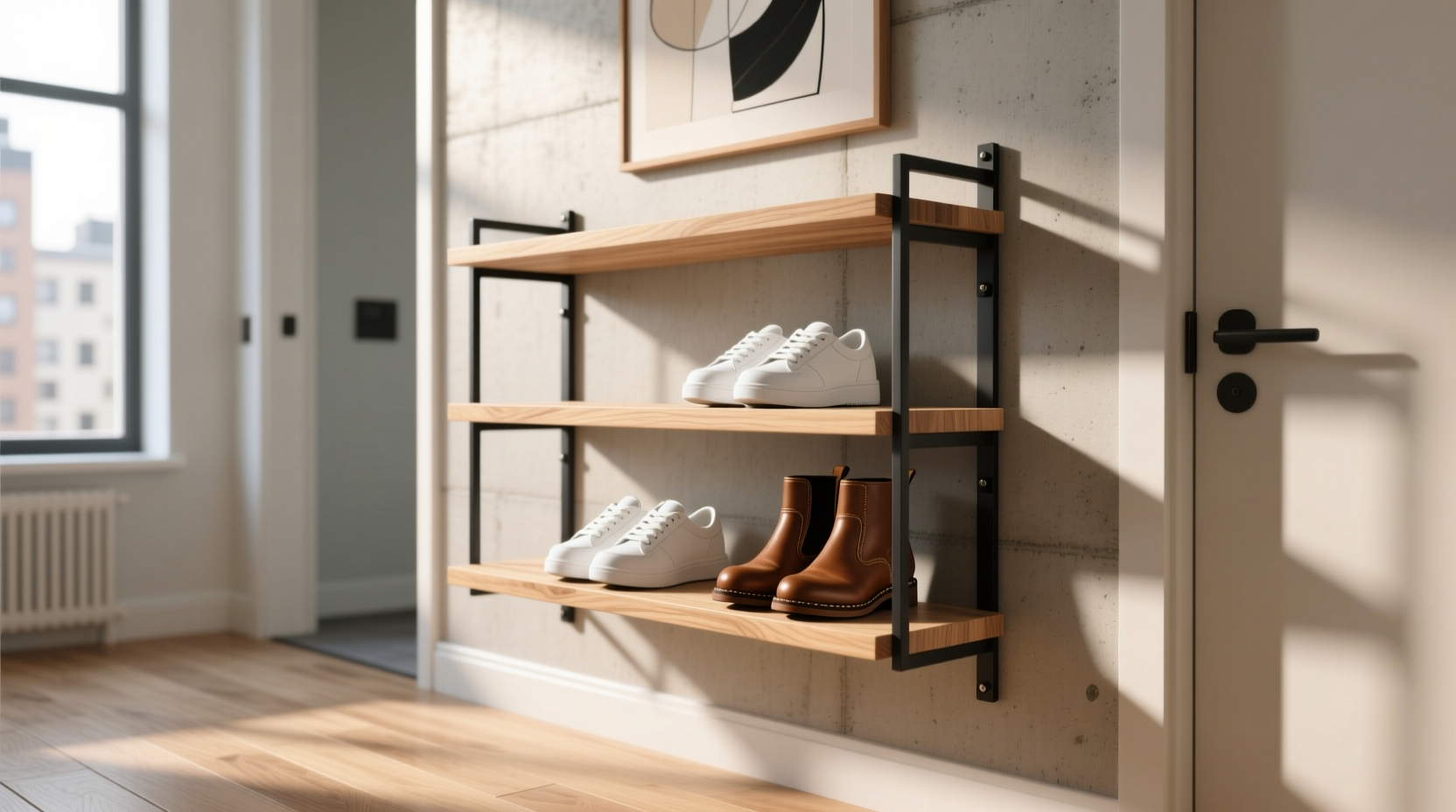 diy shoe racks