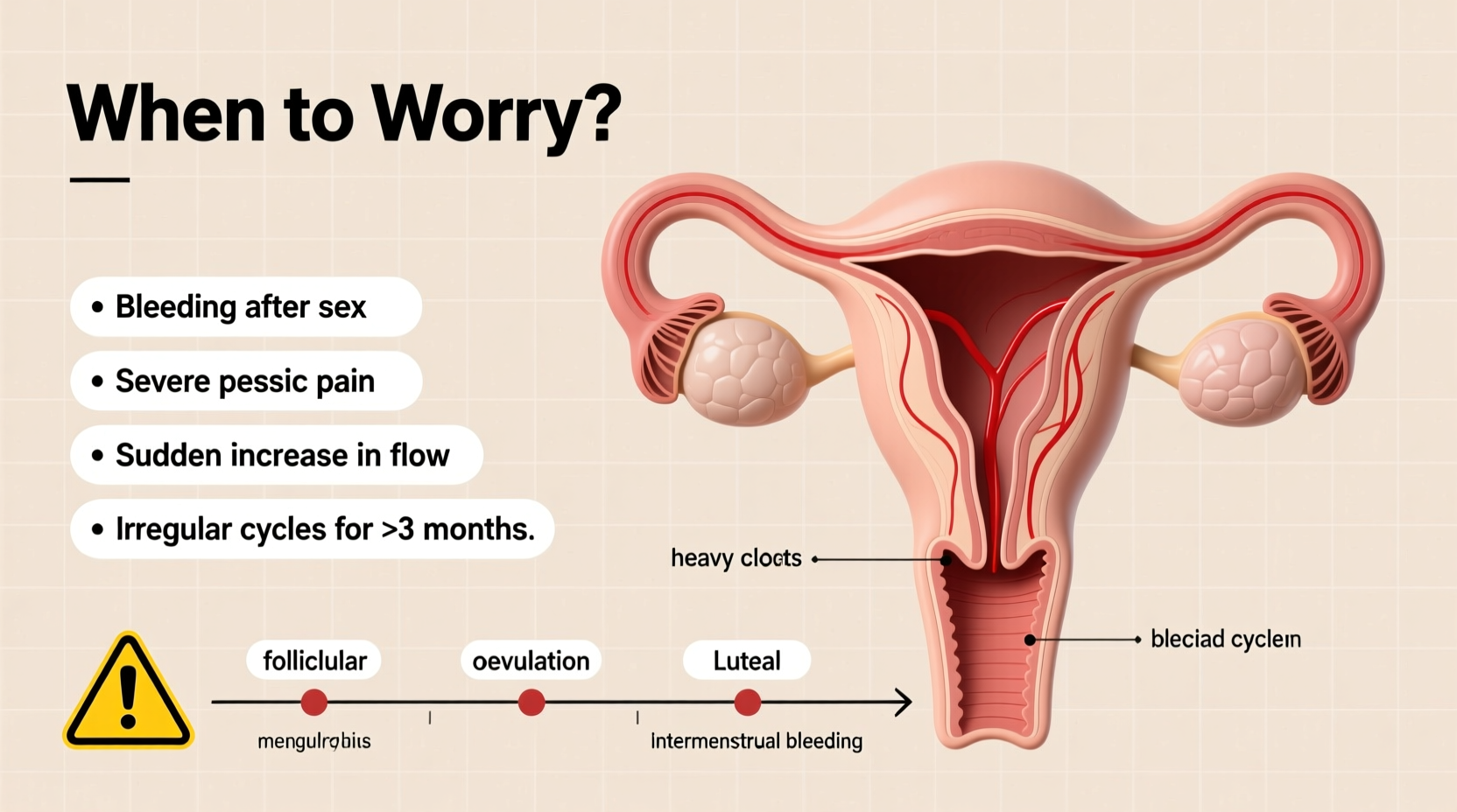 bleeding between periods causes prevention and when to worry