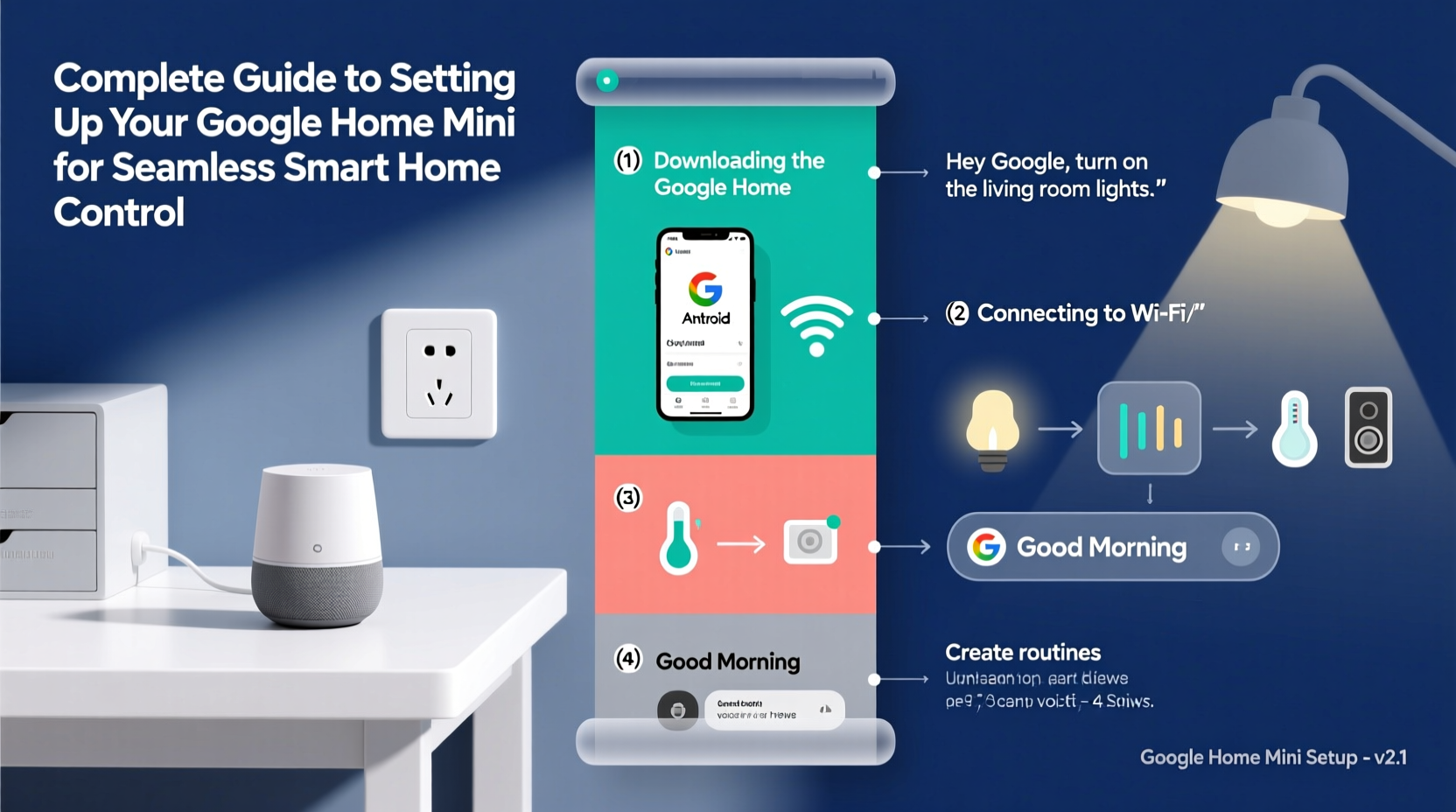 complete guide to setting up your google home mini for seamless smart home control