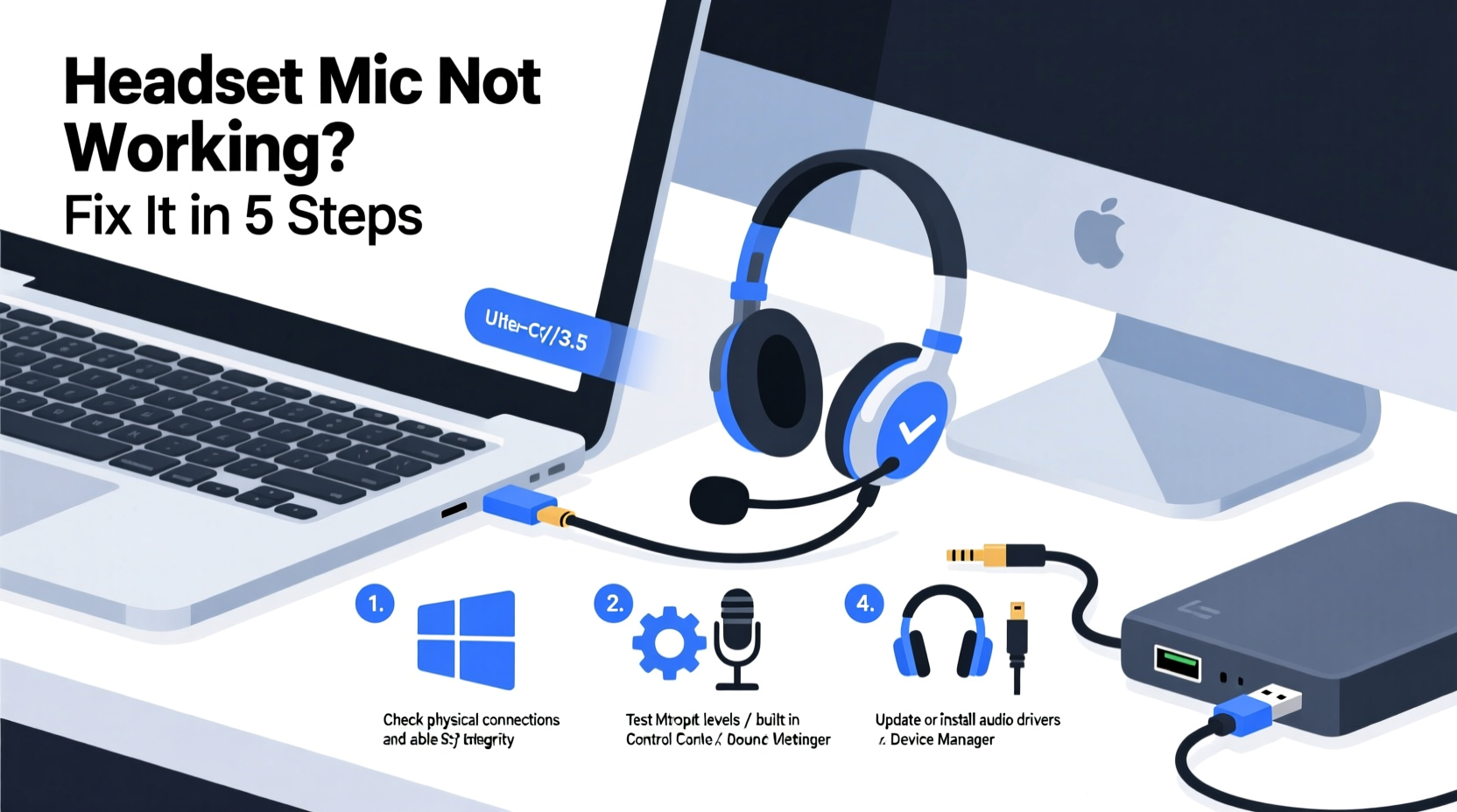 headset mic not working troubleshooting guide for your computer