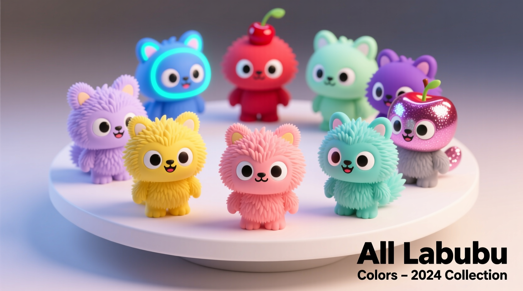 what are all the labubu colors