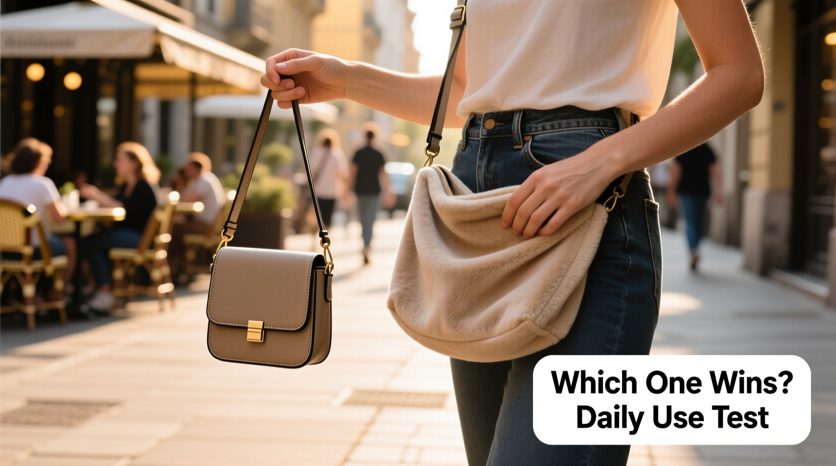 small square bag vs soft crossbody which bag is actually easier to use every day