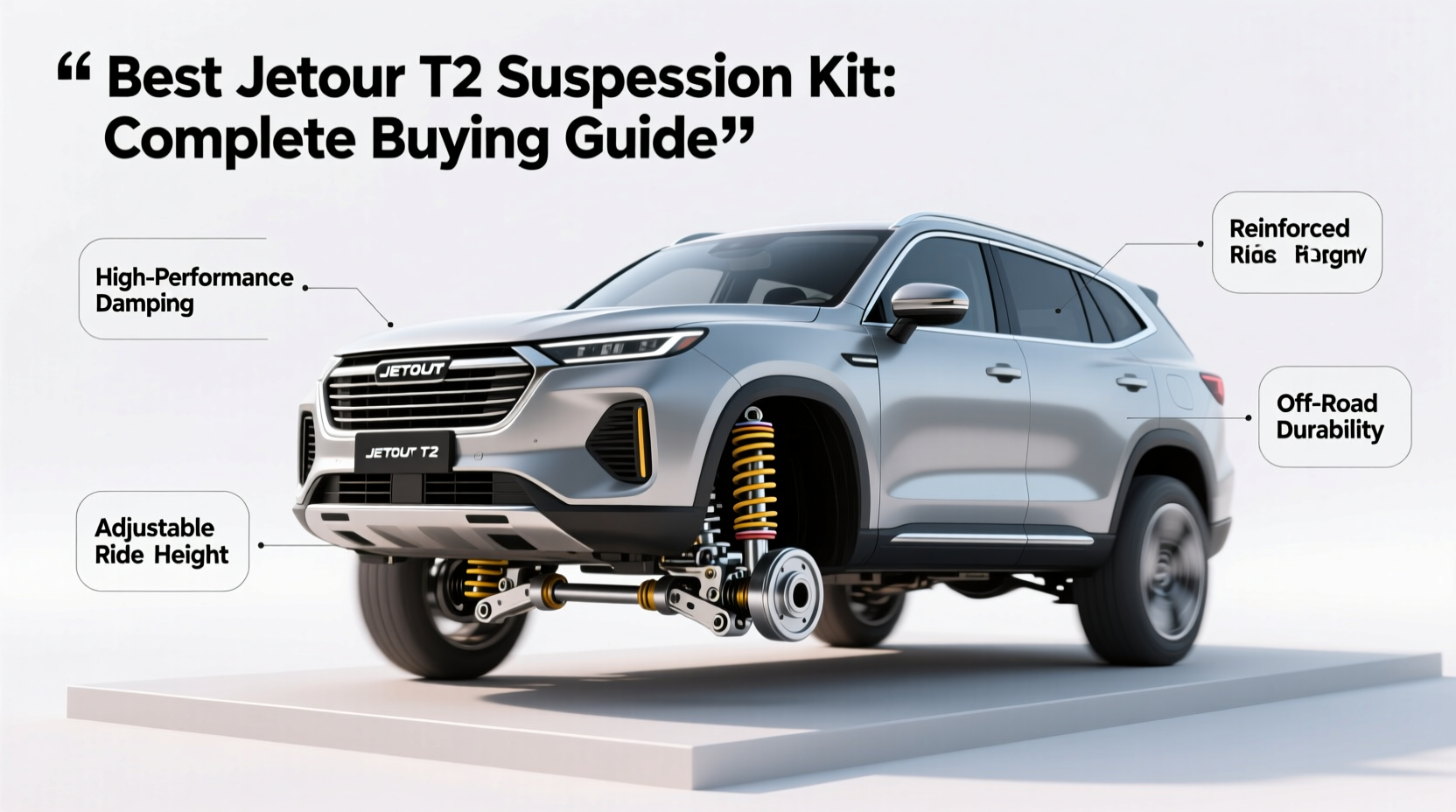 How to Choose the Best Jetour T2 Suspension Kit: A Complete Buying