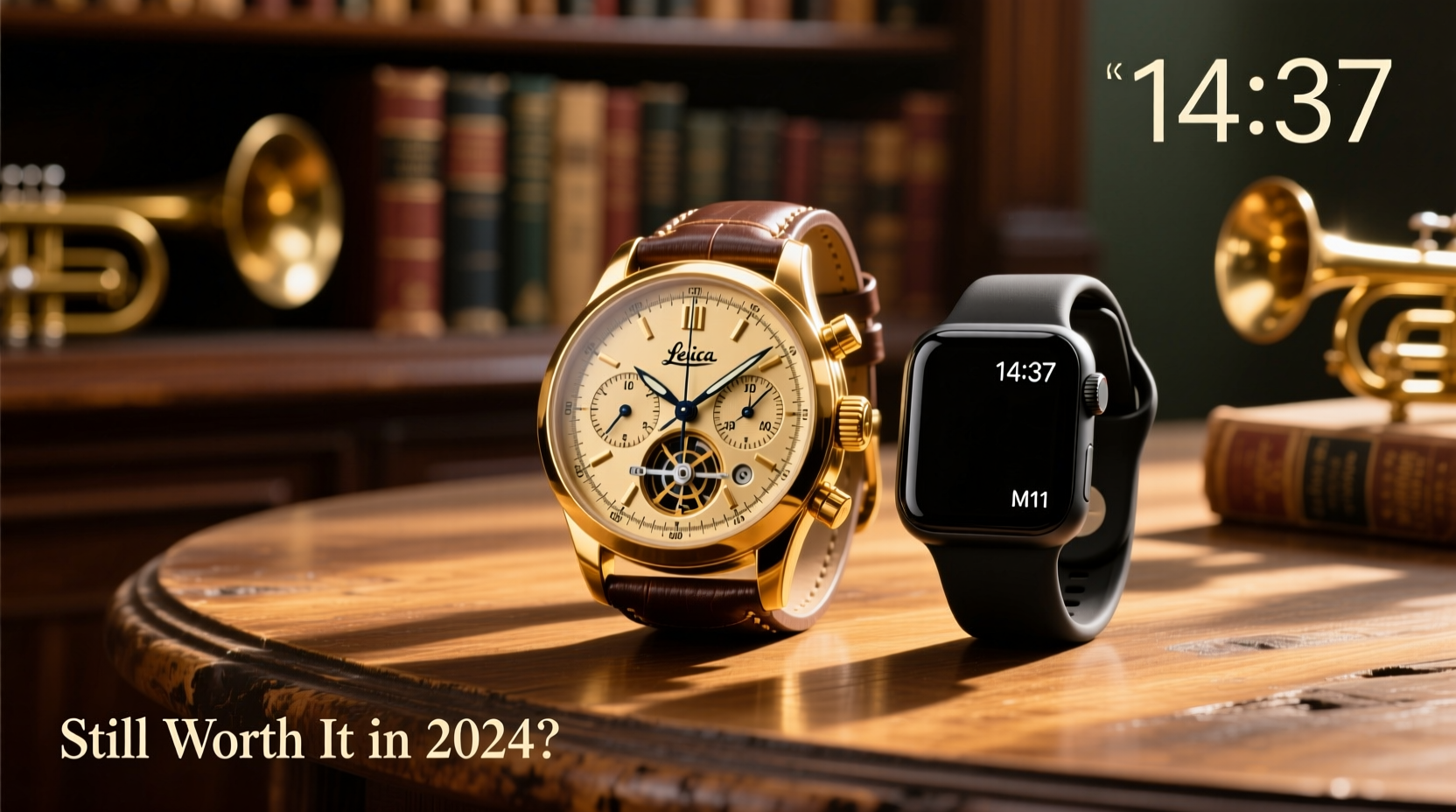 oversized chronograph watch vs smartwatch still worth it in 2024 or is it just nostalgia