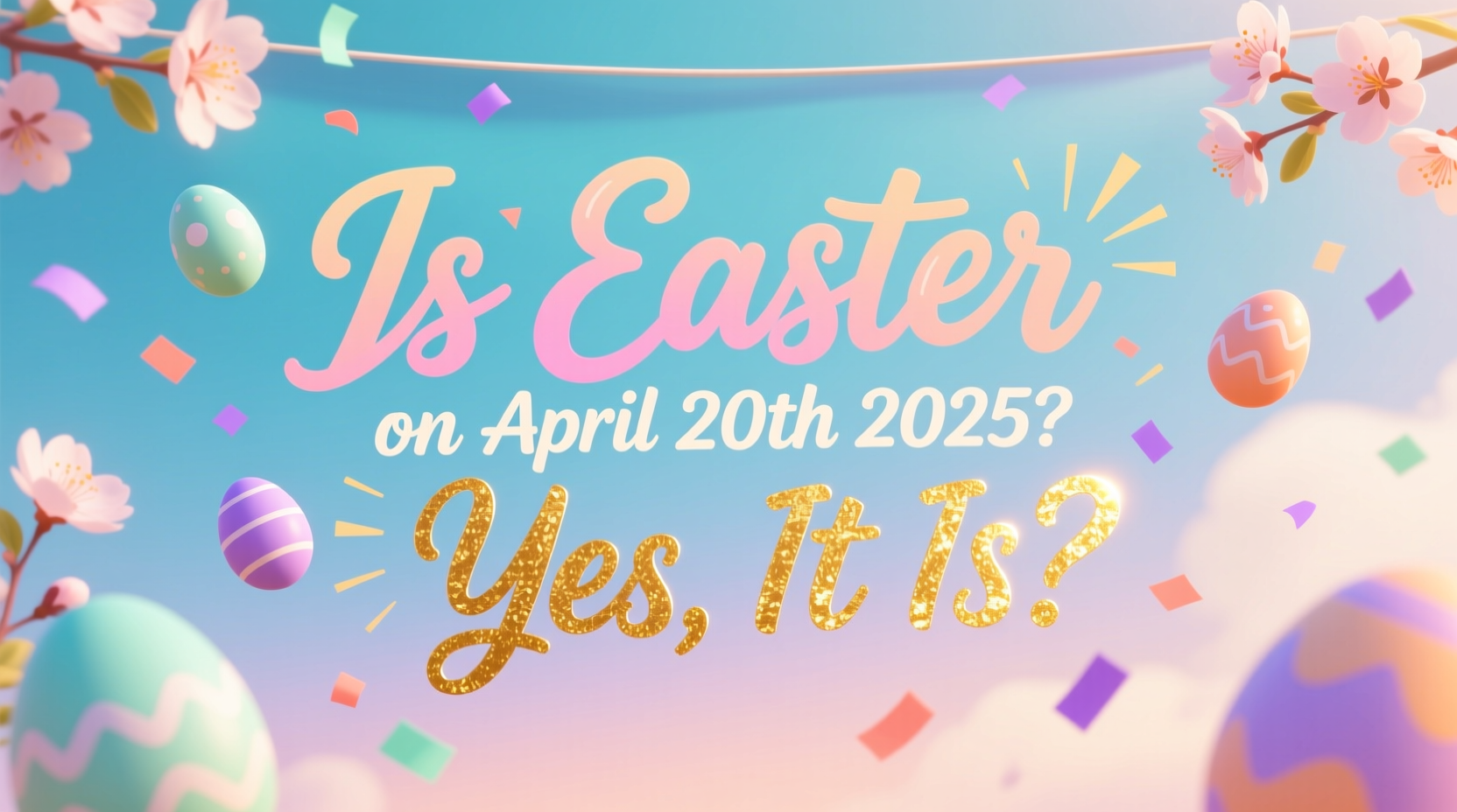 is easter on april 20th 2025