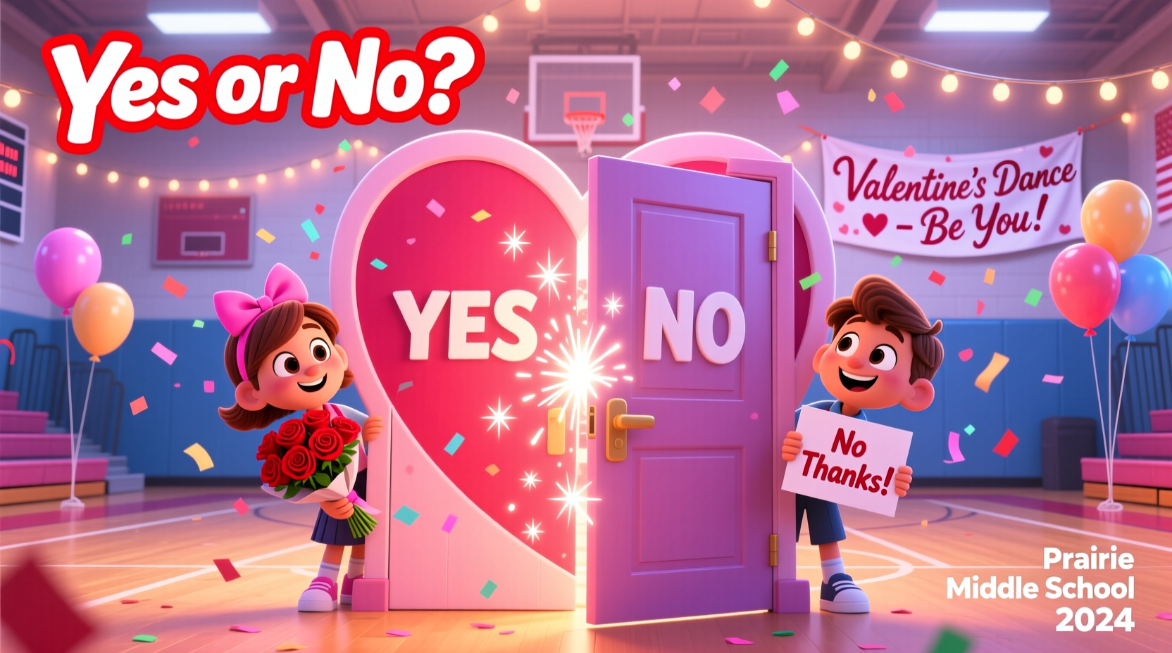 are there valentines day dances at prairie middle school