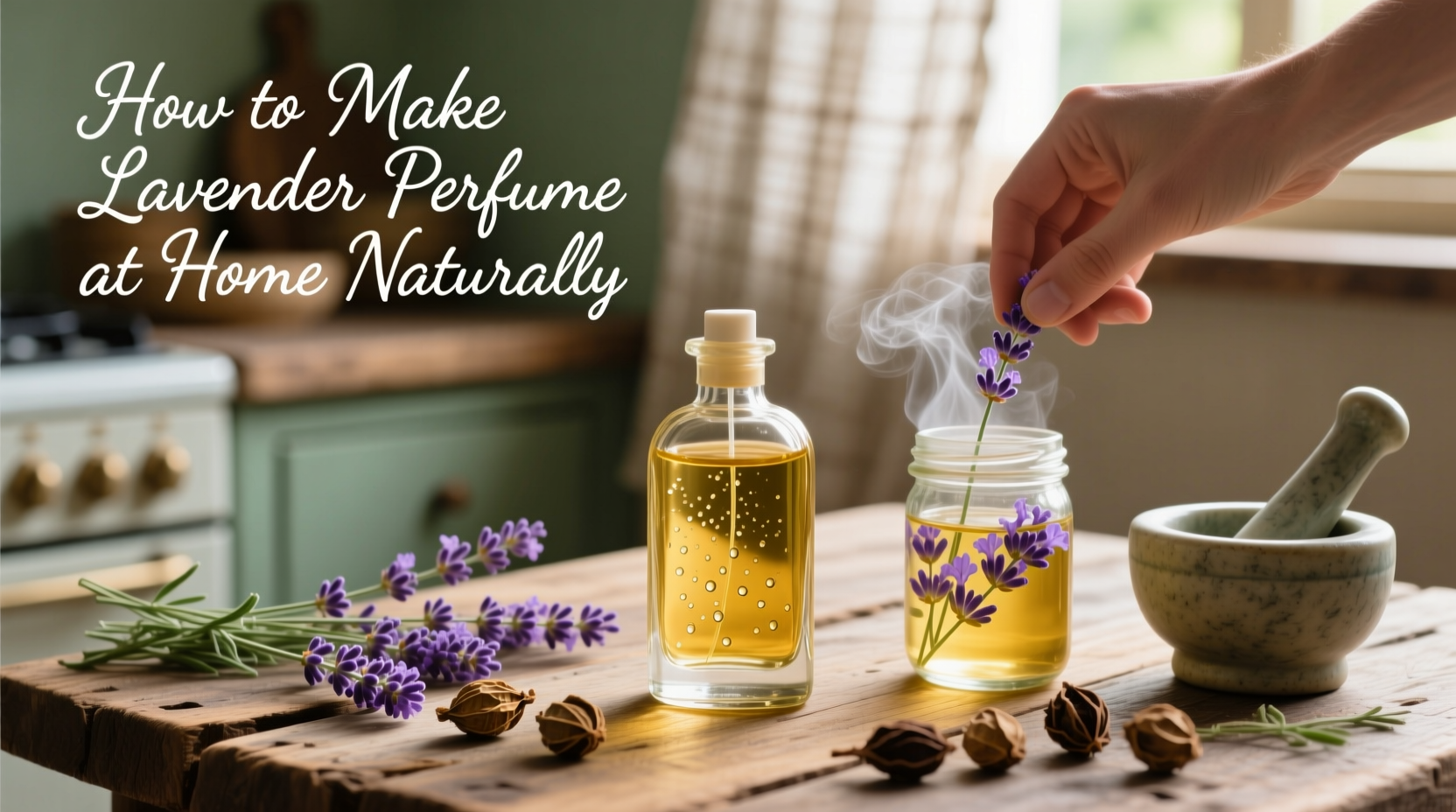 How to Make Lavender Perfume at Home Naturally