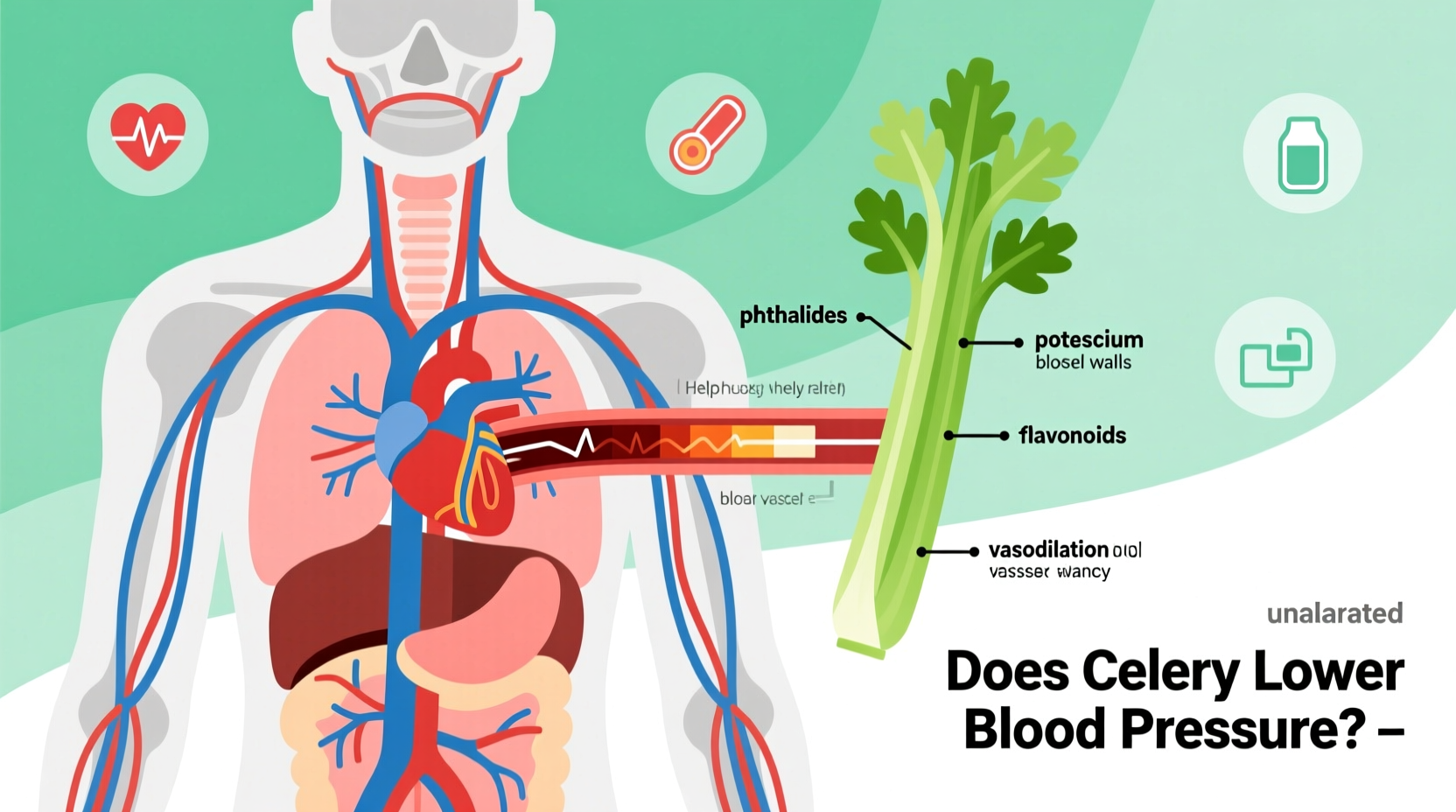does celery lower blood pressure