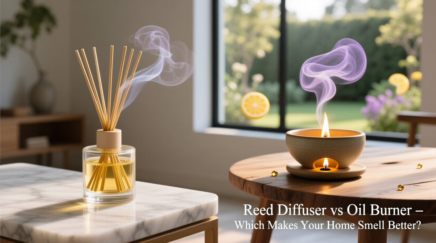reed diffuser vs oil burner which one actually makes your home smell better