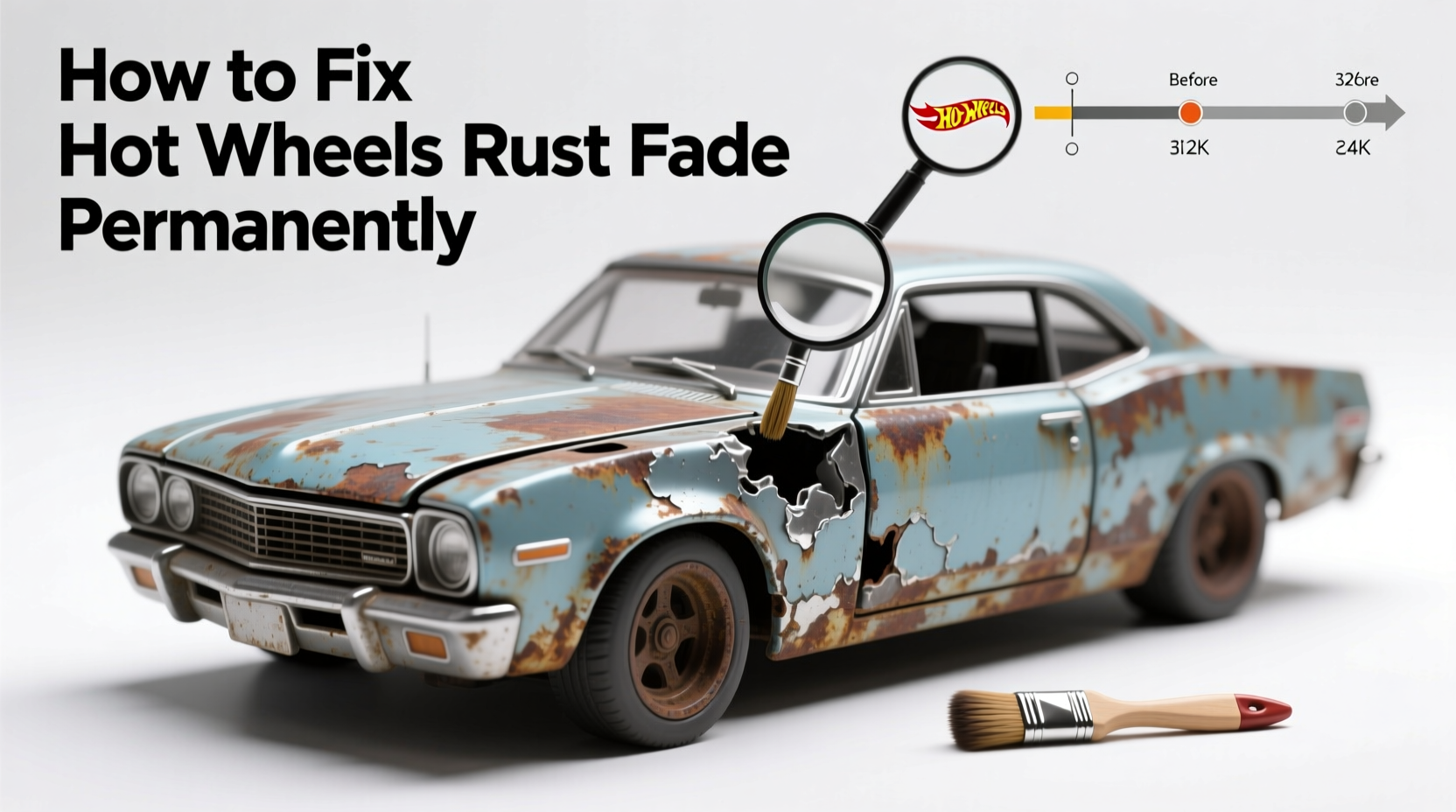 How to Fix Hot Wheels Rust Fade Permanently