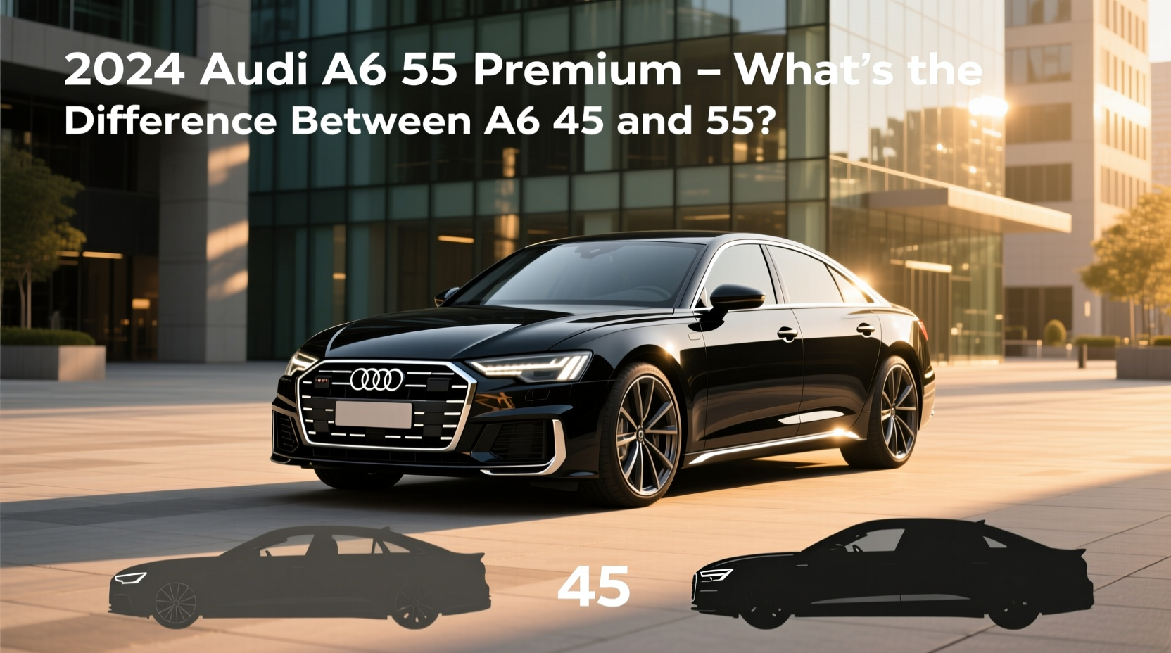 2024 Audi A6 45 vs 55 Guide: How to Choose the Right Trim