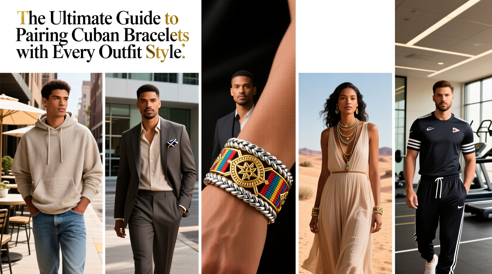 the ultimate guide to pairing cuban bracelets with every outfit style