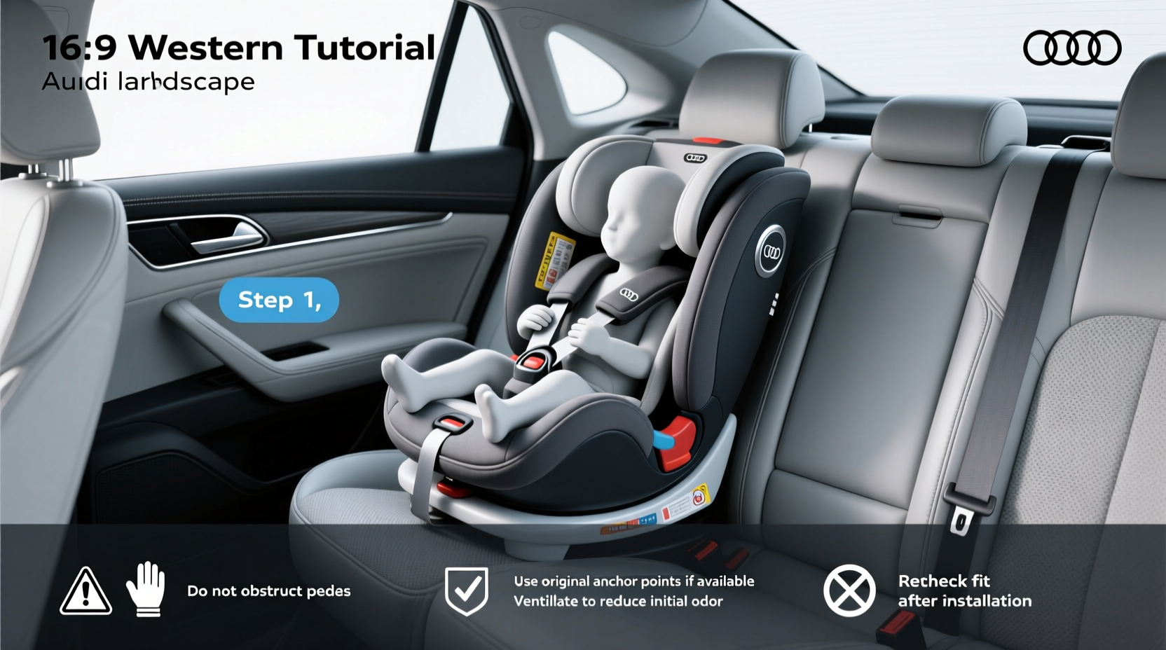 audi child car seat