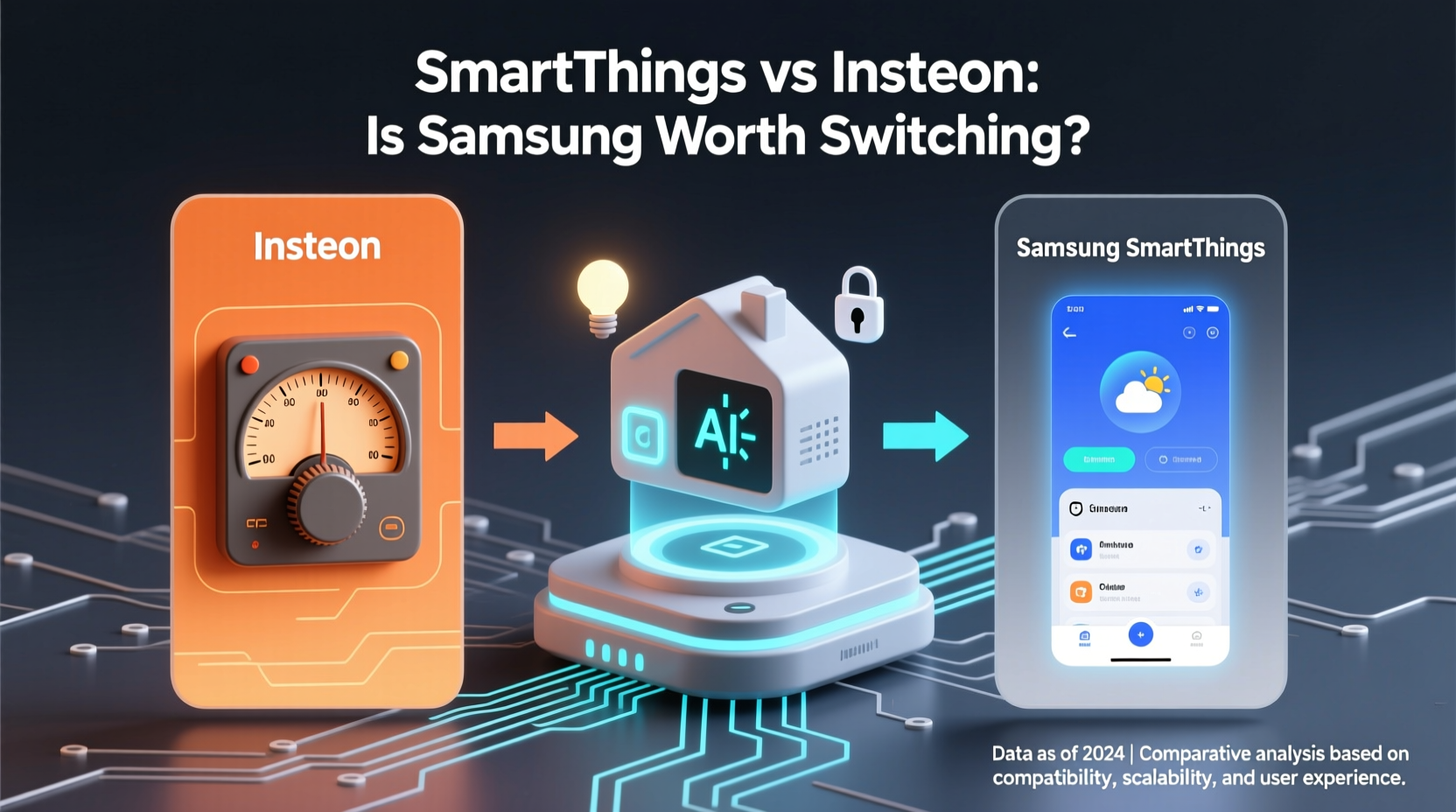 smartthings vs insteon is samsung really worth switching to in your smart home