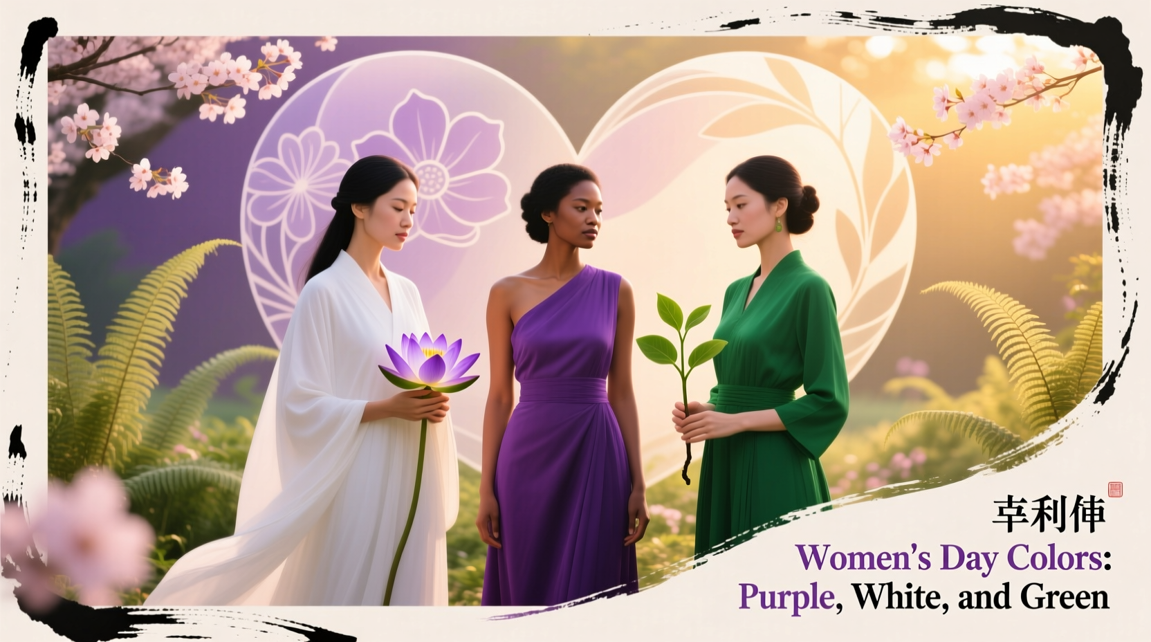 womens day colors