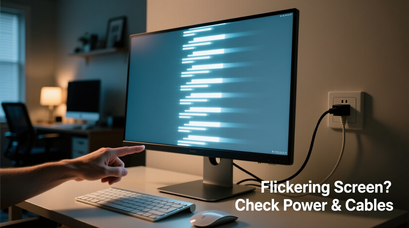 why does my monitor flicker causes troubleshooting tips