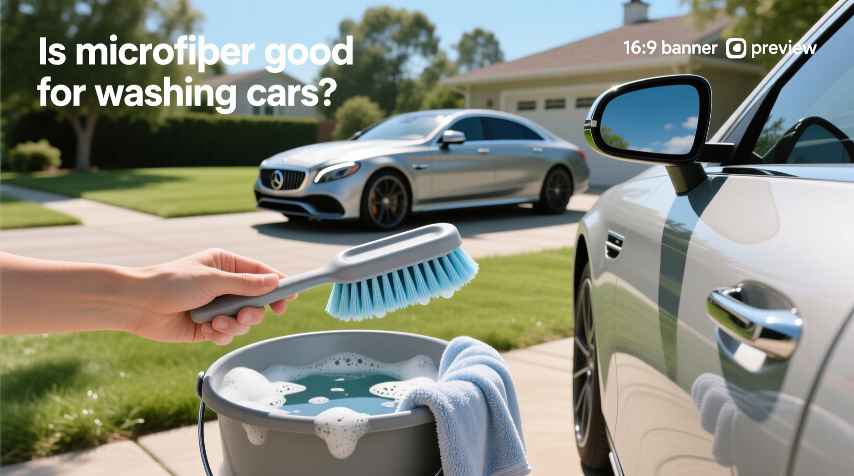 How to Choose Microfiber Car Wash Brush, Is It Good for Cars?