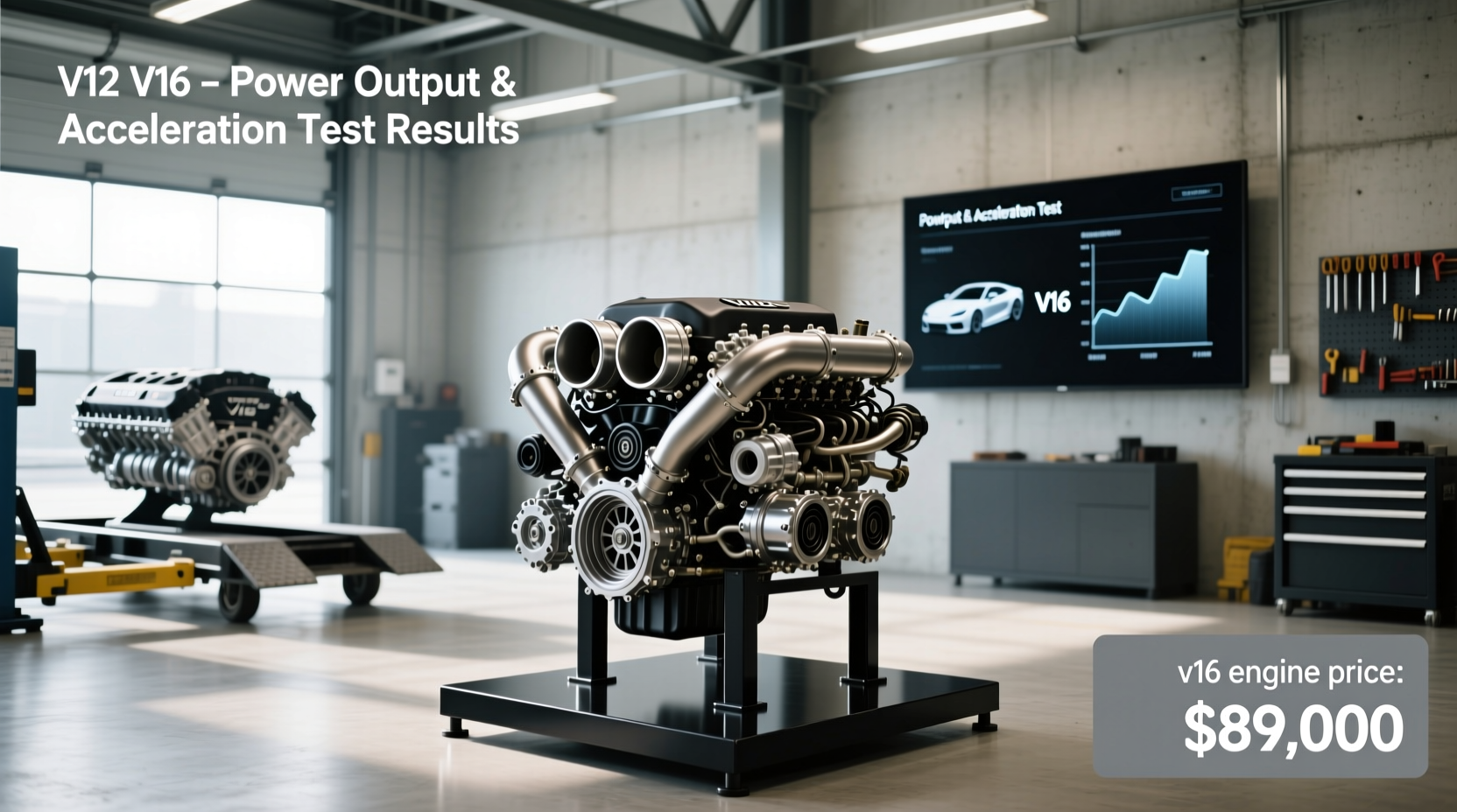 How to Choose V16 Engine Price, Which is Faster, V12 or V16? Buying Guide