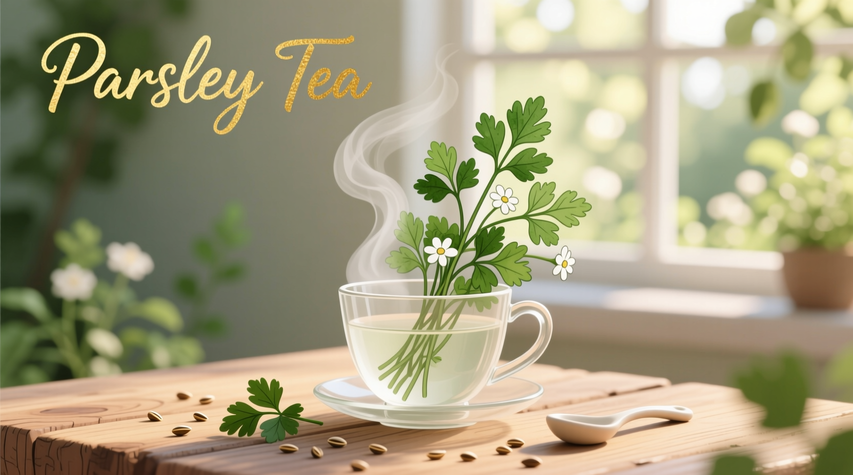 how to make parsley tea