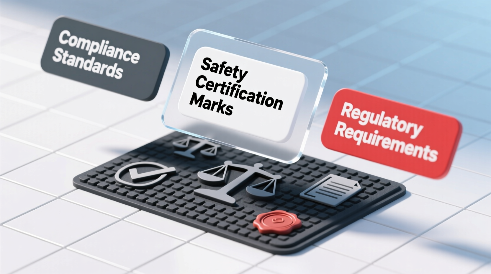 legal compliance rubber mats