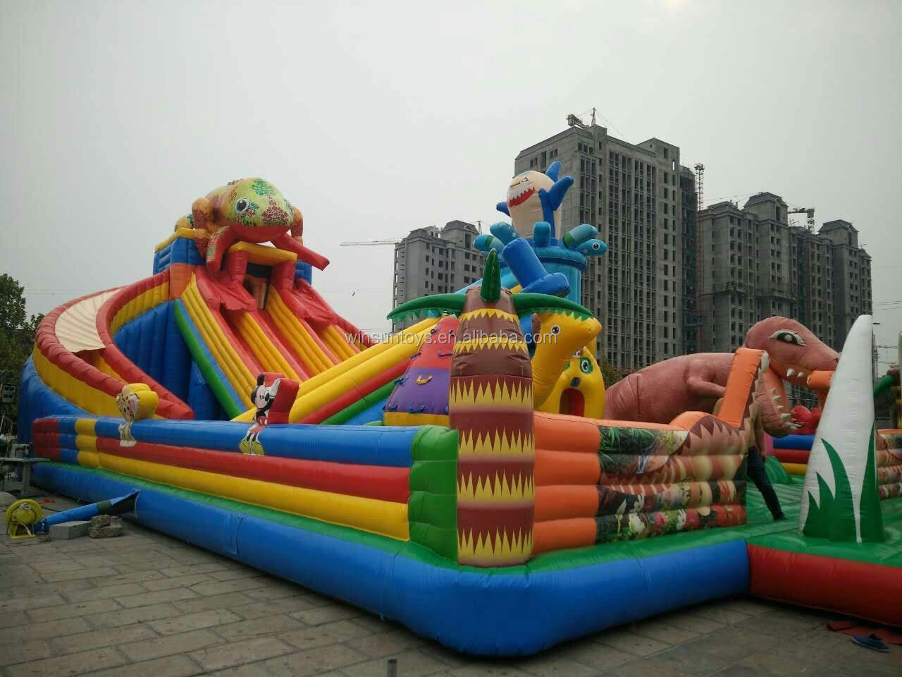 游乐场充气游乐场,巨龙城游乐场