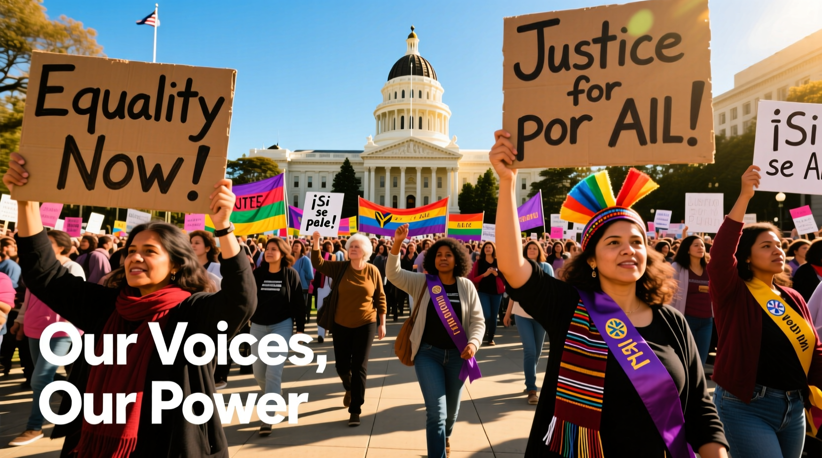 good day sacramento womens march