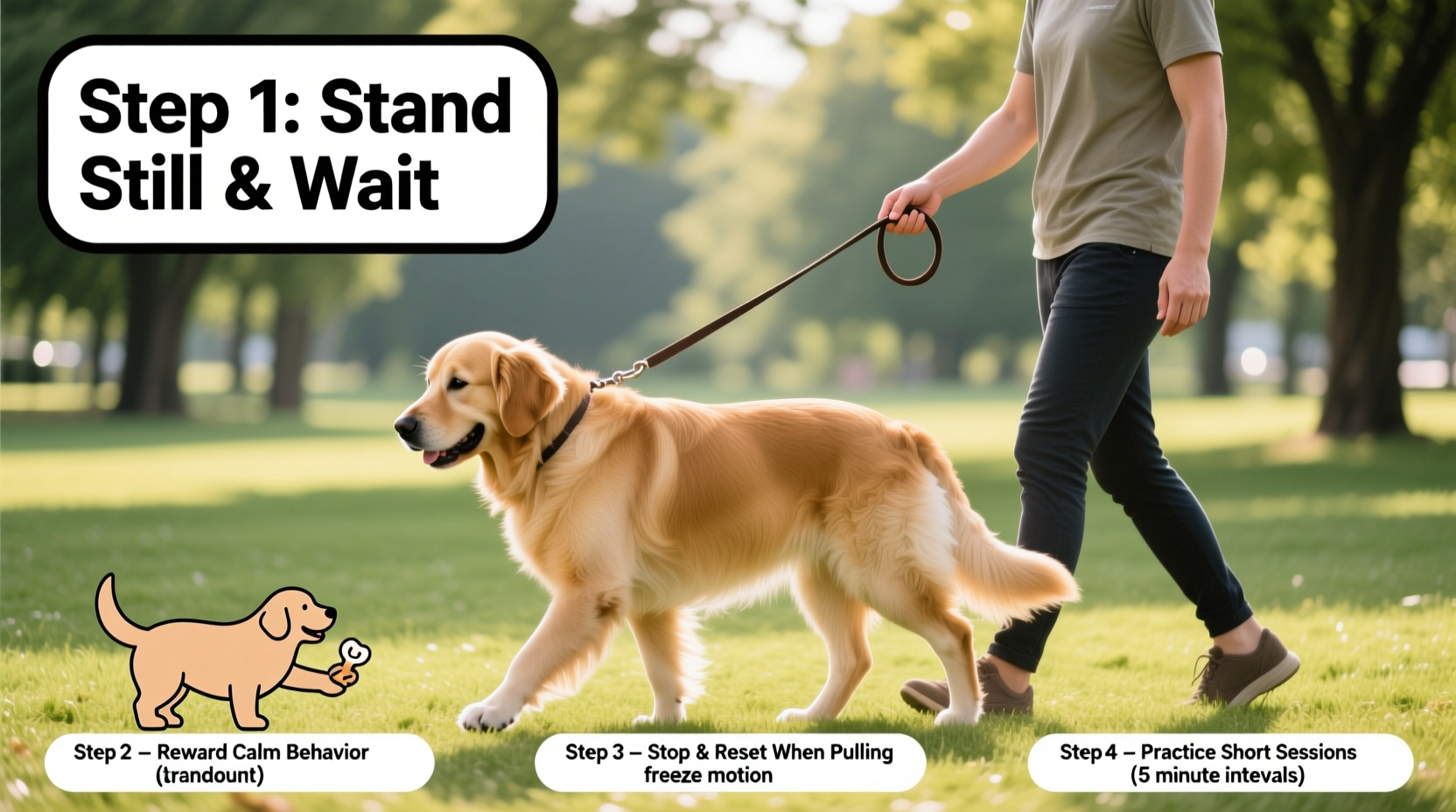 effective techniques for training your dog to walk calmly on a leash a step by step guide