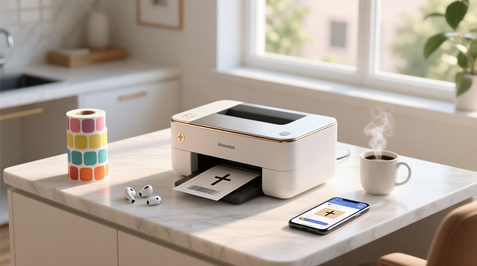 sticker label printer