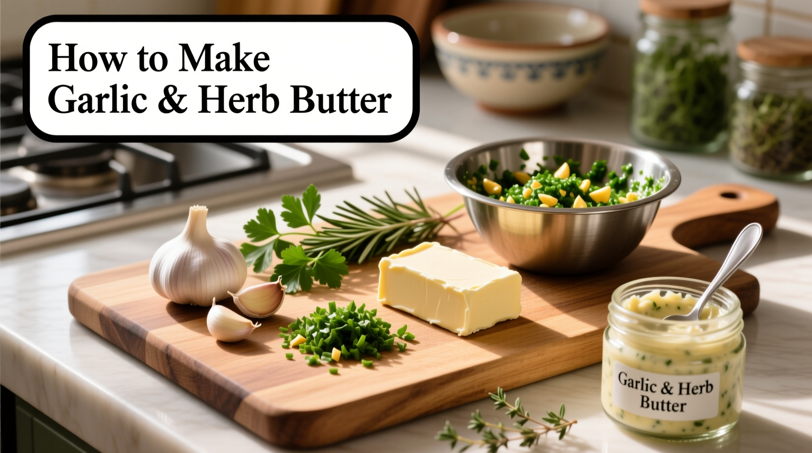 Perfect Garlic Herb Butter Recipe: Simple 6-Ingredient Method