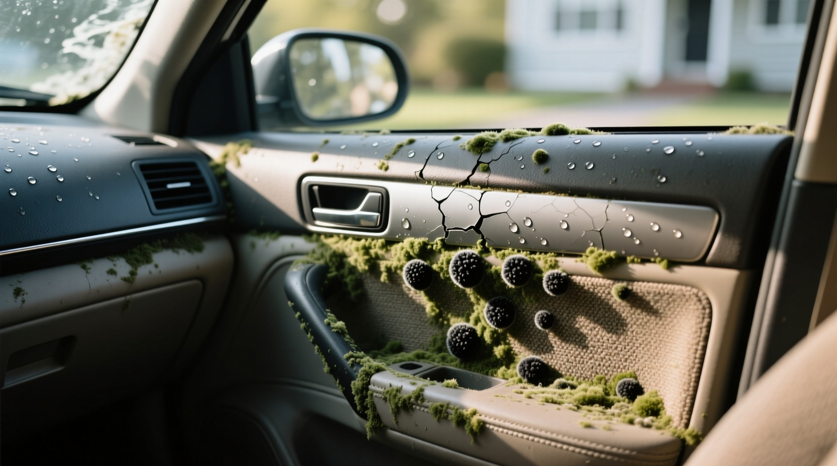 how to get rid of mold growing inside your car