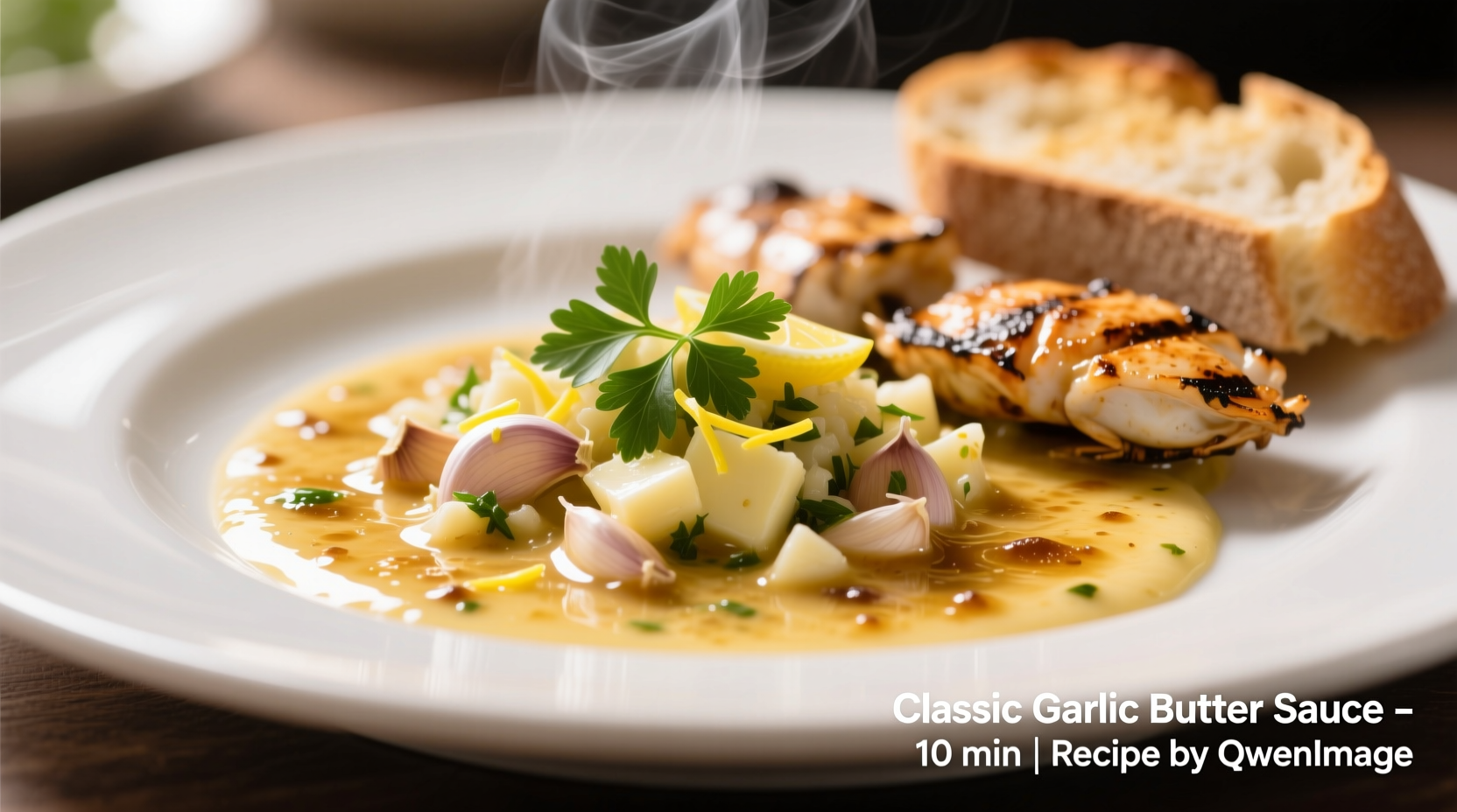 buttery garlic sauce recipe