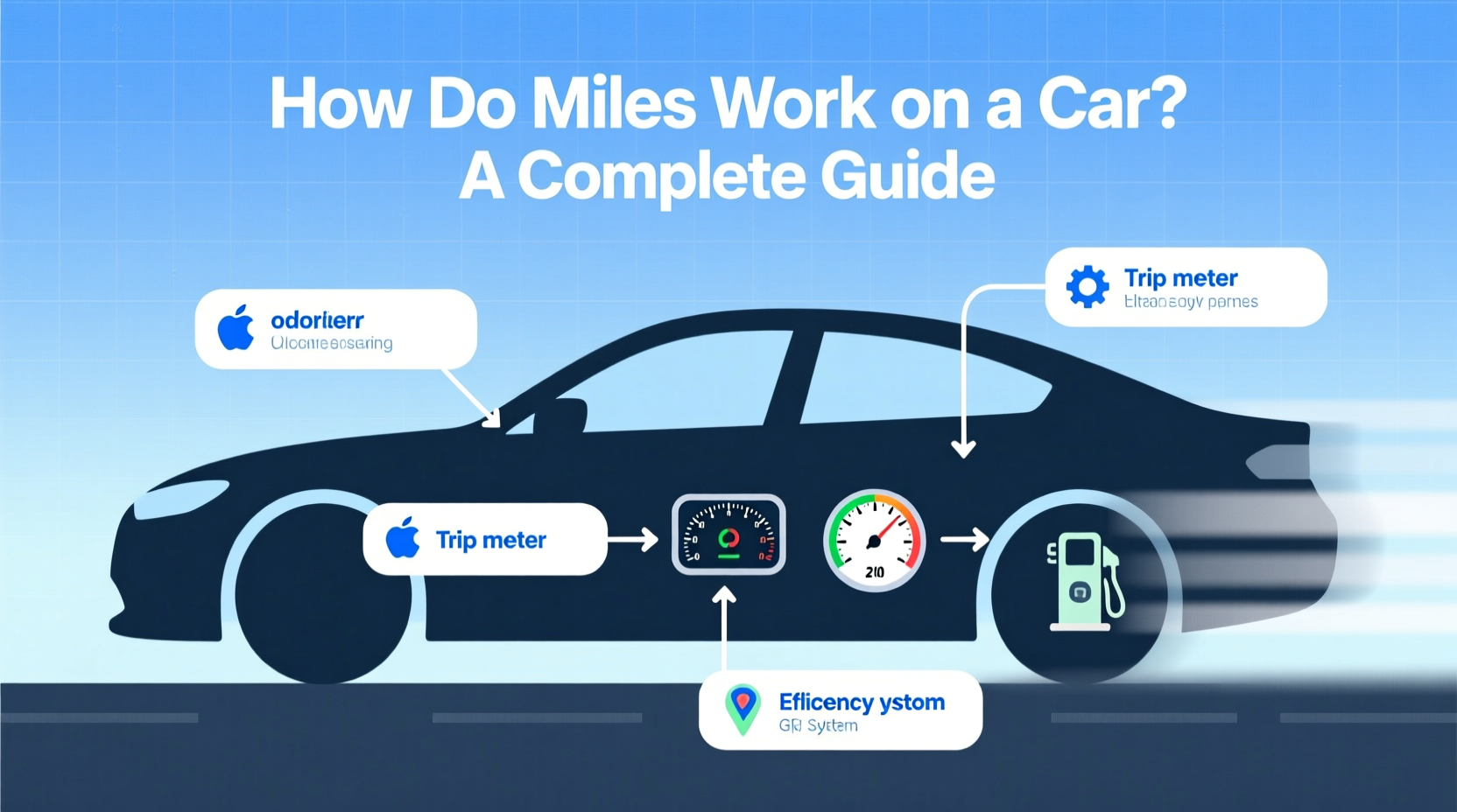 how do miles work on a car